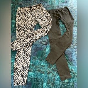 Eye Candy and One Step Up Legging Bundle Women's Size L